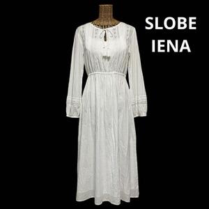 SLOBE IENA スローブイエナ　レースピンタックワンピース