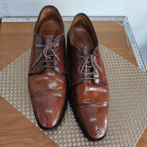 REGAL レザーシューズ ブラウン27cm 革靴 革 リーガル ビジネスシューズ大特価　チャンス