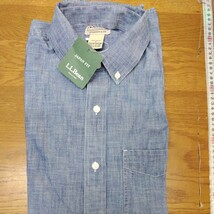 L.L.BEAN メンズＳサイズ長袖シャツ　JAPANFIT TRADITIONALFIT ３枚 SLIGHTLYFITTED　2枚　合計5枚　すべて新品未使用タグ付き定価60000円_画像4