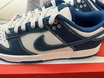 atmos購入　NIKE DUNK LOW RETRO SE 28ｃｍ　刺し子　デニム　ステッチ　ダンクロー　エアフォース_画像1