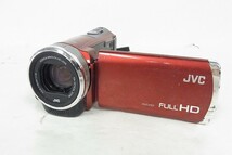 S282-Y30-574 JVC ケンウッド GZ-HM133-R ビデオカメラ 現状品①_画像1