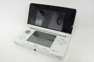 T235-Y25-1929 ◎ NINTENDO 任天堂 3DS ホワイト CTR-001 現状品① ◎