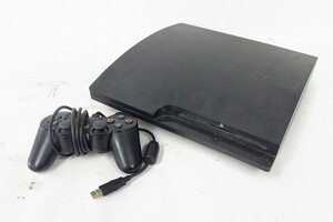 T036-Y32-570 SONY ソニー PS3 プレステ3 CECH-3000B 本体 通電確認済み 現状品③＠