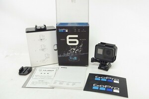 U251-Y32-599 GoPro ゴープロ HERO6 ヒーロー6 アクションカメラ ウェアラブルカメラ ビデオカメラ 通電確認済み 現状品①