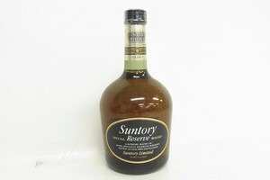 V318-Y20-2217 未開栓 SUNTORY サントリー SPECIAL RESERVE スペシャルリザーブ 750ml 43% ウイスキー 現状品①