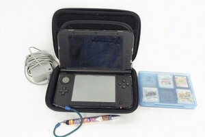 V306-J10-3334 NINTENDO 任天堂 3DSLL SPR-001 ゲーム機 通電確認済み 現状品①