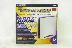 V118-Y31-720 未使用 NEC PA-WX11000T12 Wi-FI ルーター 現状品③＠