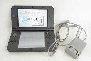 W243-Y30-675 ◎ NINTENDO 任天堂 3DSLL RED-001 通電確認済み 現状品① ◎