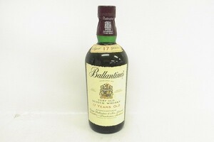 W237-Y20-2284 未開栓 BALLANTINES 17YEARS OLD バランタイン 750ml 43% 現状品①