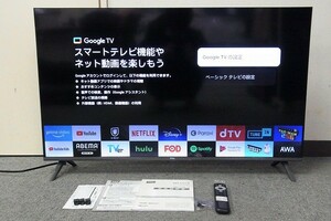 R202-Y20-1991 【引取限定】TCL 40S54J 40インチ 40V型 チューナーレステレビ 2023年製 ネット動画等対応 通電確認済み 現状品①