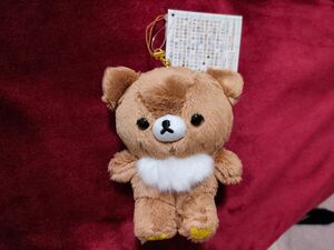 リラックマ チャイロイコグマ ぬいぐるみ ぶらさげぬいぐるみ サンエックス くま Rilakkuma キーホルダーリラックマ