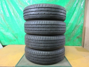 パンク修理済 2021年製 ブリヂストン ルフト BRIDGESTONE LUFT RVⅡ 195/65R15 4本 No.4461S 夏タイヤ ノーマルサマータイヤ 80～90％残溝