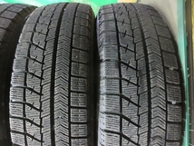 2018年製 ブリヂストン ブリザック BRIDGESTONE BLIZZAK VRX 155/65R14 4本 №4489上 スタッドレス 冬タイヤ 70％残溝 軽自動車等_画像3