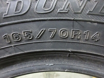 2019年製 ダンロップタイヤ ウインターマックス DUNLOP WINTERMAXX WM01 165/70R14 1本 No.4490G スタッドレス 冬タイヤ 70～80％残溝_画像5