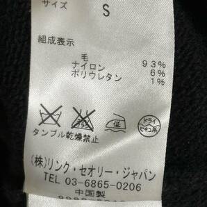 【美品】Theory セオリー 膝丈 スカート S ブラック 黒 伸縮 無地 スウェット調 ひざ丈 レディース スカート 定番 人気 冬 春の画像10