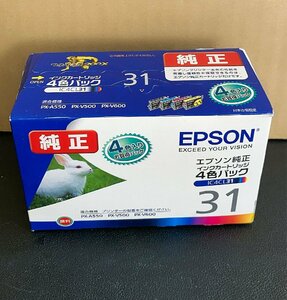 ★純正未使用EPSON エプソン インクカートリッジ IC4CL31 4色パック ICBK31 ICM31 ICY31 ICC31★J121951