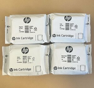 HP 純正未使用インクカートリッジ728 HP728 マットブラック マゼンタ F9J62A シアン F9J63A イエロー4色★J1219100