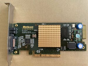 ジャンク現状品★ Myricom 10G-PCIE-8A-C 10Gbase ボード★AB890