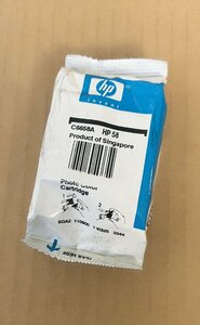  free shipping *HP original unused ink-jet print cartridge 58 C6658A*J1219110