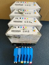 ★HP178 未開封純正 インクHP 178 4色マルチパック CR281AA 黒 シアン イエロー マゼンタ 4箱※汚れあり★J1219113_画像3