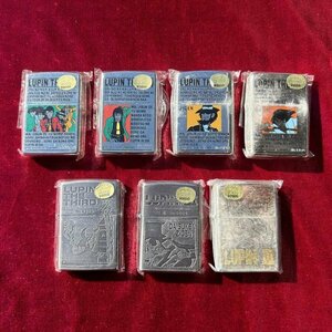 新品 未使用 保管品 ルパン三世 ZIPPO 次元大介 石川五ェ門 峰不二子 ジッポ ライター LUPIN THE THIRD III