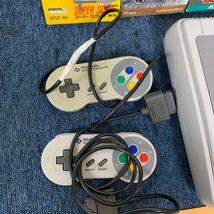 Nintendo スーパーファミコン カセット5本セット 稼働品 ニンテンドー SUPERFAMICOM 任天堂 SFC本体 レトロ コントローラー付き 元箱あり_画像6