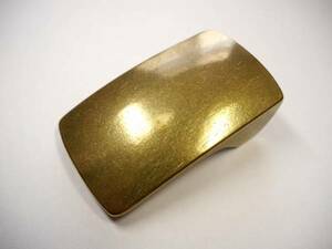  brass purity made belt width 40mm for supermass thickness plate buckle Gold 