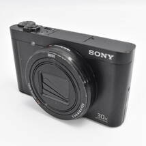 #B1598 ソニー コンパクトデジタルカメラ Cyber-shot DSC-WX500 ブラック 光学ズーム30倍(24-720mm) 180度可動式液晶モニター DSC-WX500 BC_画像2