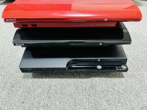 【動作未確認ジャンクまとめ3台プレステ3】CECH-4000c CECH-4000b GAソニー SONYPlayStation3 ps3部品取り、業者歓迎HDD.封印有り80サ、1円