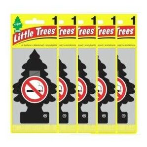 Little Tree リトルツリー 釣り下げ式芳香剤 ノースモーキング Crisp'n Cool 5枚セット USDM 芳香剤