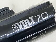 1円スタート売り切り!! CATEYE GVOLT70 VIZ300 191g キャットアイ USB充電式 前後ライト ロード クロス MTB 送料520円!! A-896_画像2