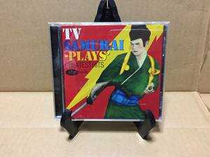 CD TV SAMURAI-PLAYS'『TV時代劇グレイテスト・ヒッツ』帯付