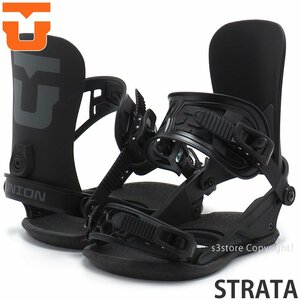 1円～ 23-24 UNION STRATA BLACK M ユニオン ストラータ スノーボード バインディング ビンディング フリースタイル 2024 [同梱不可]