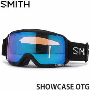 1円～ 23-24 SMITH SHOWCASE OTG BLACK CP STORM ROSE FLASH スミス スノーボード スキー ゴーグル ヘルメット対応 2024 [同梱不可]