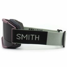 1円～ 23-24 SMITH SQUAD GOGGLE SMITH X TNF - ERIK LEON CHROMAPOP SUN BLACK スミス スカッド ゴーグル 2024 [同梱不可]_画像2