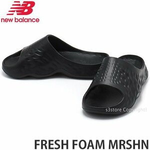 1円～ NEW BALANCE FRESH FOAM MRSHN BLACK 27.0cm ニューバランス トレーニング シューズ サンダル スリッパ 靴 スポーツ [同梱不可]