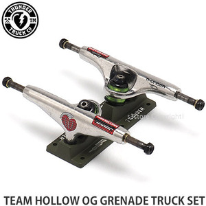 1円～ THUNDER TEAM HOLLOW OG GRENADE TRUCK SET POLISH/GRN HI 148 サンダー トラック セット スケートボード ギア SKATE [同梱不可]