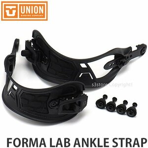 1円～ UNION FORMA LAB ANKLE STRAP BLACK M/L ユニオン ビンディング バインディング パーツ スペア スノーボード SNOW [同梱不可]