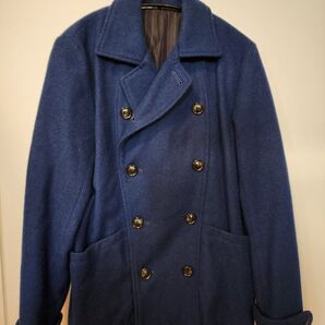 mean ウール メルトン Pコート