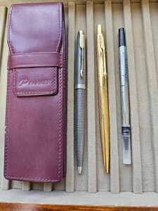 PARKER パーカー ボールペン スターリングシルバー ケース付き STERLING SILVER 激レア !