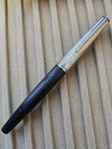 MONTBLANC モンブラン 万年筆 NO.１２６！銀無垢キャップ！1970'sアンティーク/貴重！