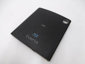 家電祭 JVCケンウッド エブリオ専用BDライター CU-BD5 Everio Blu-ray対応ライター 本体のみ ブラック 作動未確認 ジャンク品 長期保管品