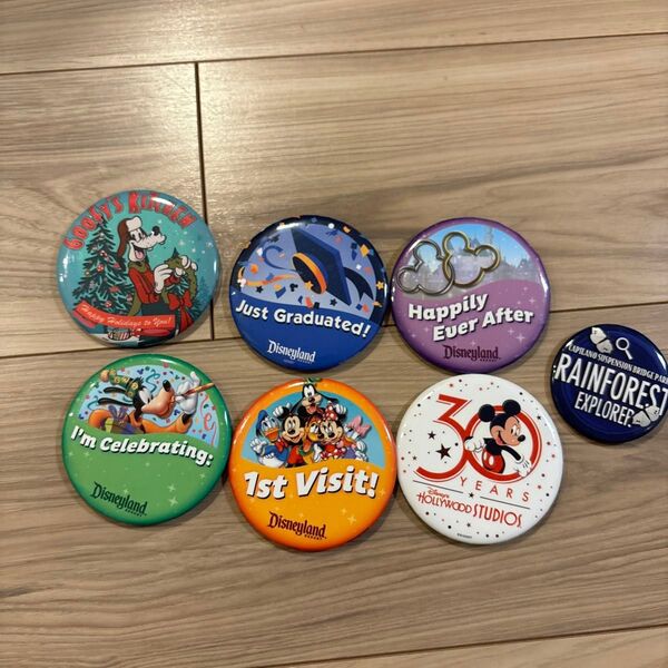 缶バッジ 海外ディズニー