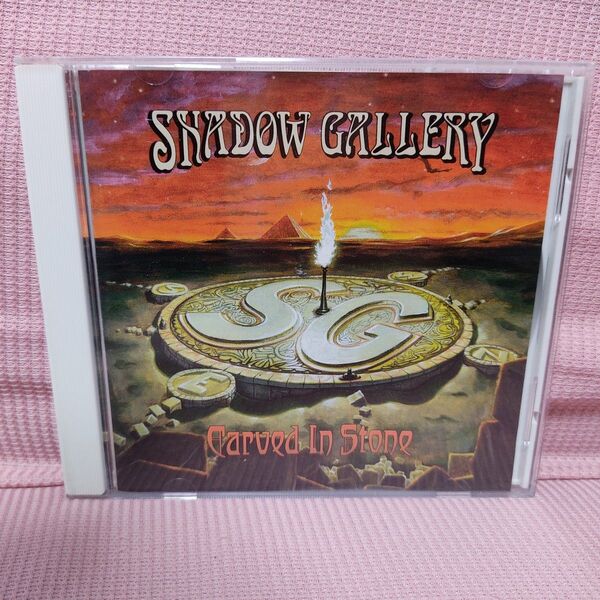 国内盤 帯付き シャドウ・ギャラリー/Shadow Gallery Carved in Stone カーヴド・イン・ストーン