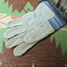 デッドストック 【PENNEY'S FOREMOST】 50s Work Gloves / 50年代 ペニーズ フォアモスト ワーク グローブ レザー 手袋 ビンテージ 40s60s_画像6