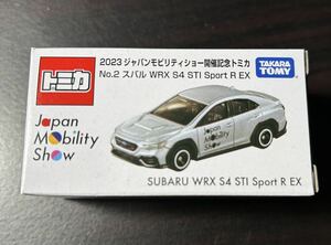 トミカ 2023 ジャパンモビリティショー 開催記念 スバル WRX S4 STI Sport R EX JAPAN MOBILITY SHOW TOMICA