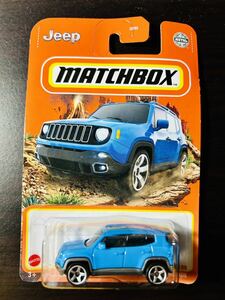 MATCHBOX '19 Jeep レネゲード ブルー RENEGADE マッチボックス