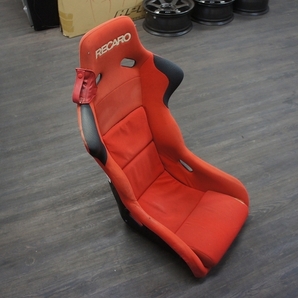 【RECARO】レカロ SPG SP-G フルバケットシート 赤 ベロアレッドの画像1