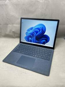 #300567 Microsoft Surface Laptop 2 (Core i7-8650U /16GB /512GB SSD /13.5 タッチ /無線,BT,顔認証カメラ /Win11 Pro) ※ゴム足一個欠※