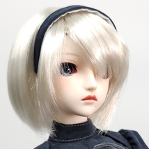 HE432 ボークス ドルフィードリーム NieR:Automata ニーアオートマタ 2B ヨルハ二号B型 完成品 ドール サドルスタンド付き 高さ約60cm_画像5